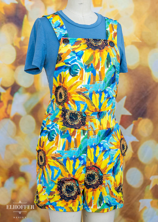 Essential Taurus Overalls - Impressionist Sunflower