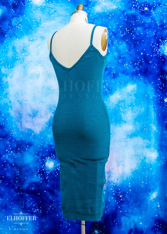 PREORDER - Essential Kitty Cami Sheath Dress - Runic Teal - Choose Your Own Adventure
