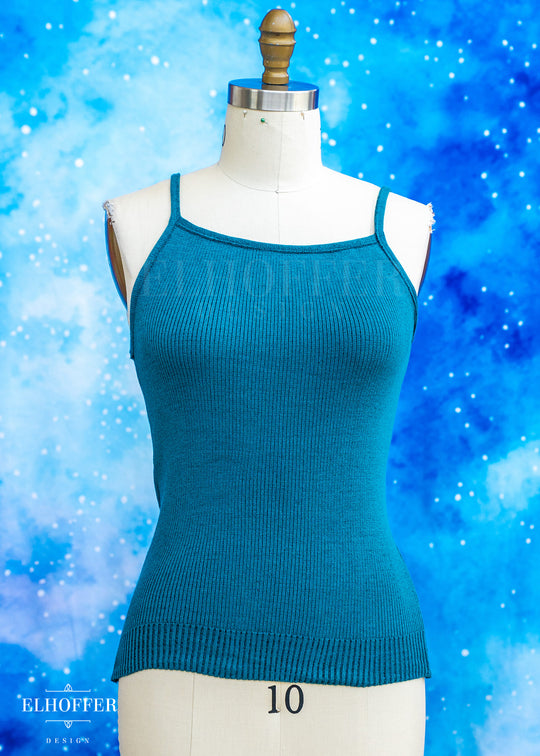 PREORDER - Essential Kitty Cami Shell - Runic Teal - Choose Your Own Adventure