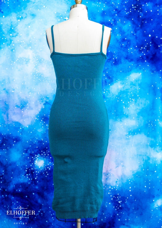 PREORDER - Essential Kitty Cami Sheath Dress - Runic Teal - Choose Your Own Adventure