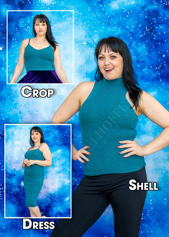 PREORDER - Essential Jackie Turtleneck - Runic Teal - Choose Your Own Adventure