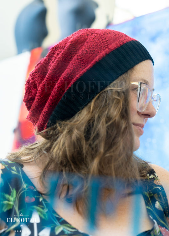 Interstellar Insignia Slouchie Beanie - Sewn to Order - Takes 1-3 Weeks to Ship