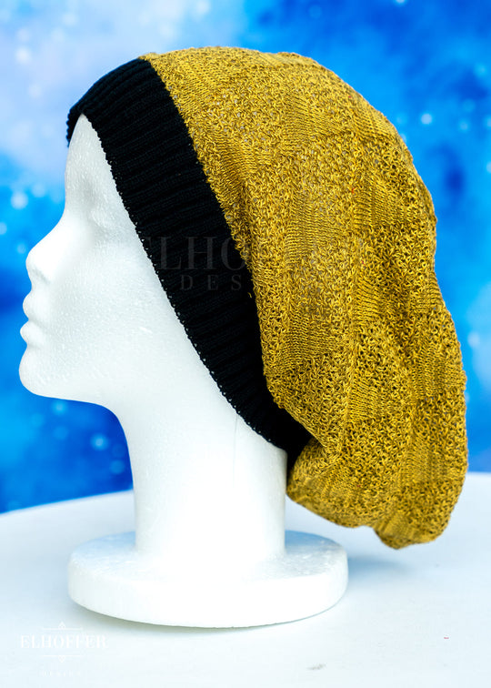 Interstellar Insignia Slouchie Beanie - Sewn to Order - Takes 1-3 Weeks to Ship
