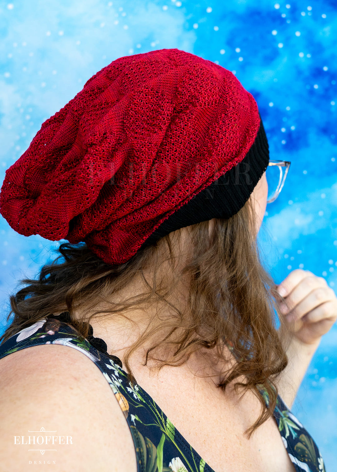Interstellar Insignia Slouchie Beanie - Sewn to Order - Takes 1-3 Weeks to Ship