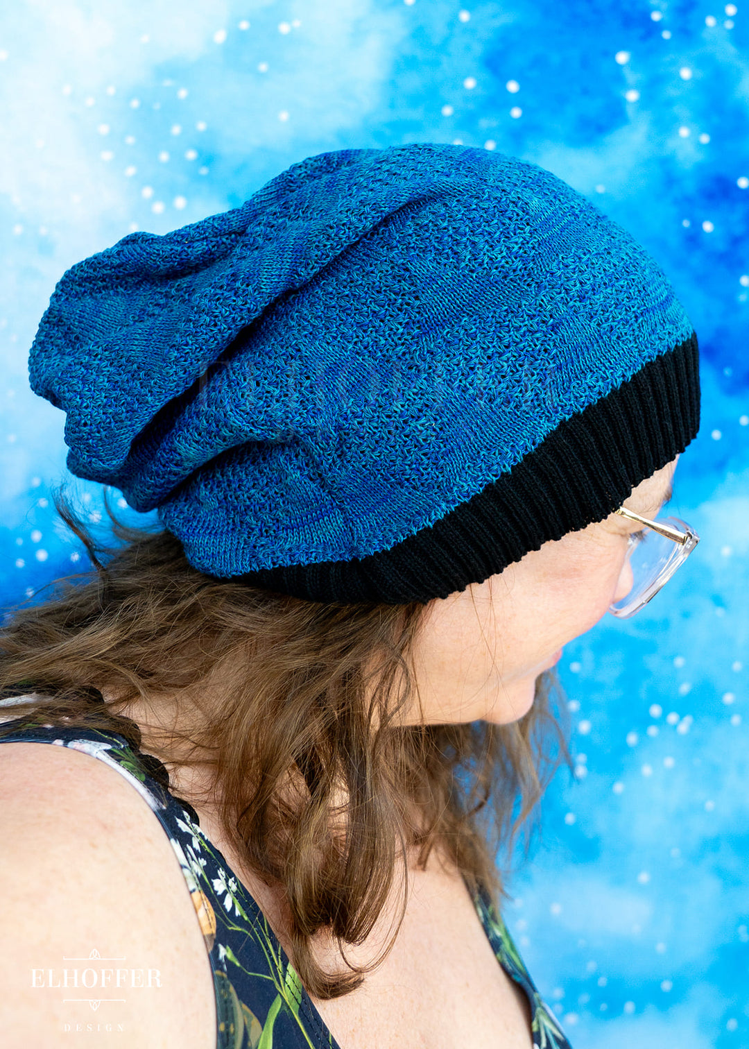 Interstellar Insignia Slouchie Beanie - Sewn to Order - Takes 1-3 Weeks to Ship