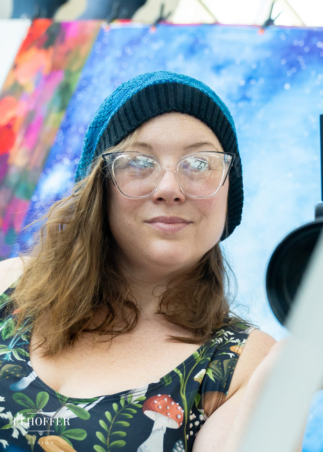 Interstellar Insignia Slouchie Beanie - Sewn to Order - Takes 1-3 Weeks to Ship