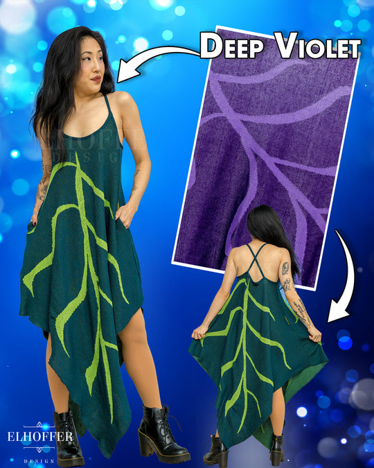 PREORDER - Pixie Tank Leaf Knit Dress - Select Your Color