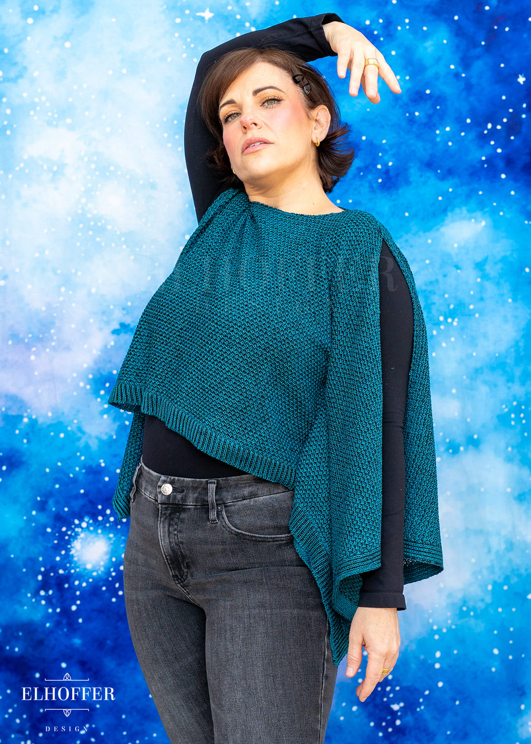 Essential Handmade Goddess Top - Runic Teal