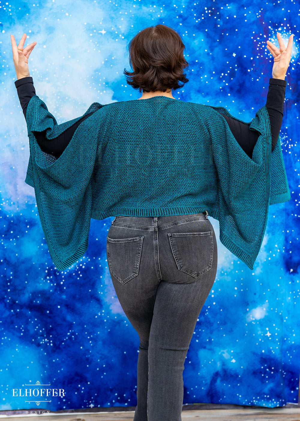 Essential Handmade Goddess Top - Runic Teal