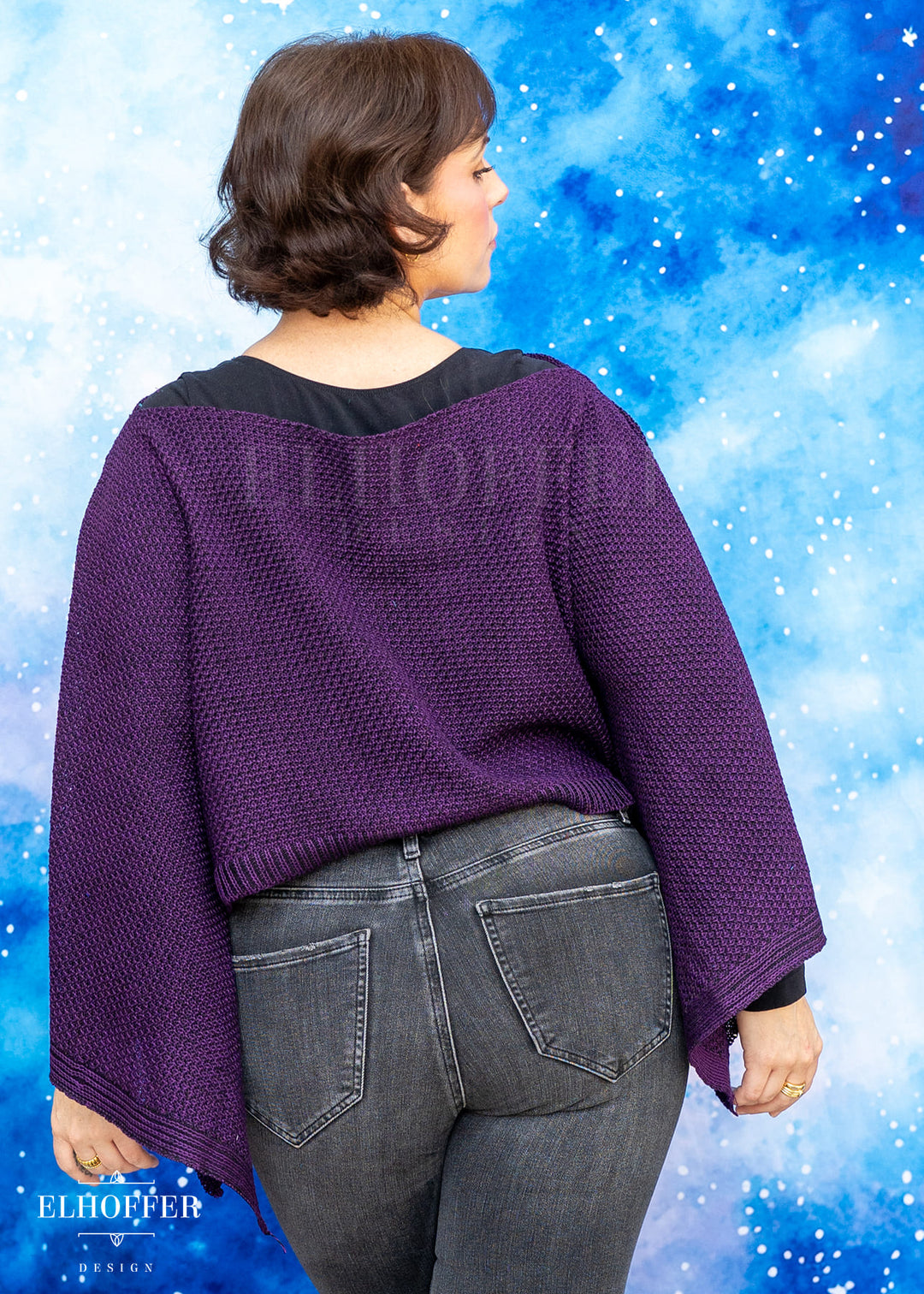 Essential Handmade Goddess Top - Sinister Purple