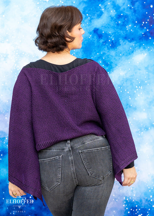Essential Handmade Goddess Top - Sinister Purple