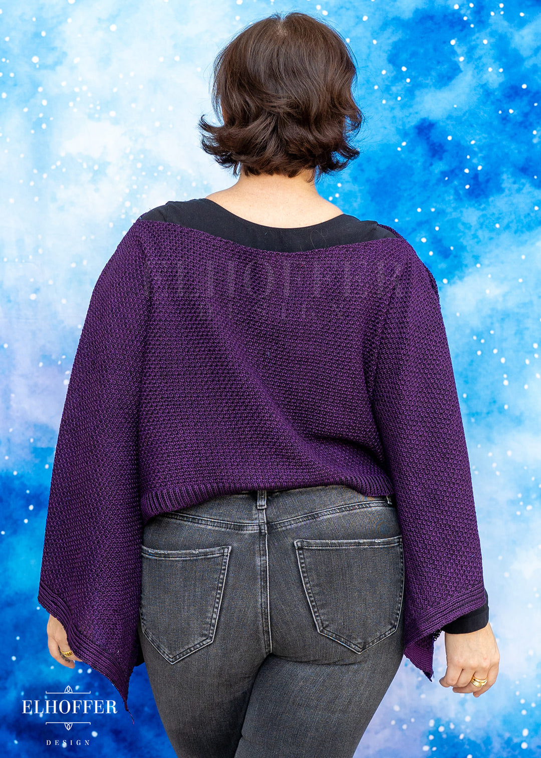 Essential Handmade Goddess Top - Sinister Purple