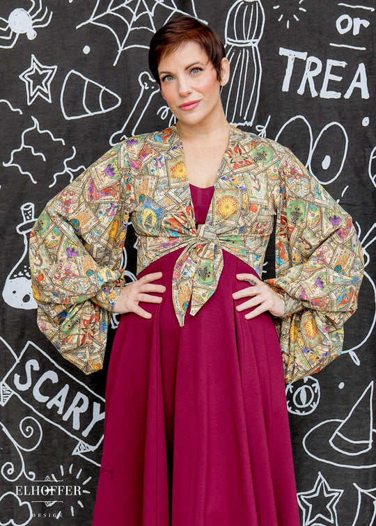 Essential Lilia Wrap Top - Major Arcana