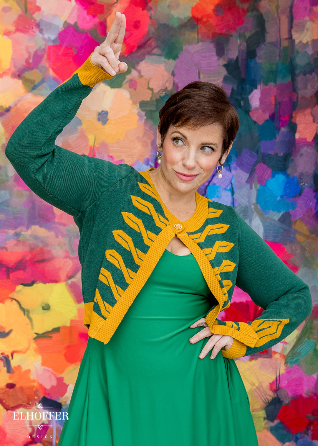 PREORDER - Wizard's Guard Cropped Cardigan