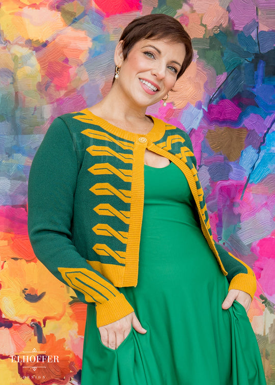 PREORDER - Wizard's Guard Cropped Cardigan