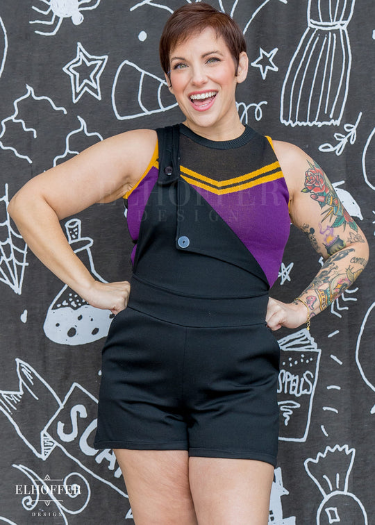 Essential Taurus Overalls - Black Ponte