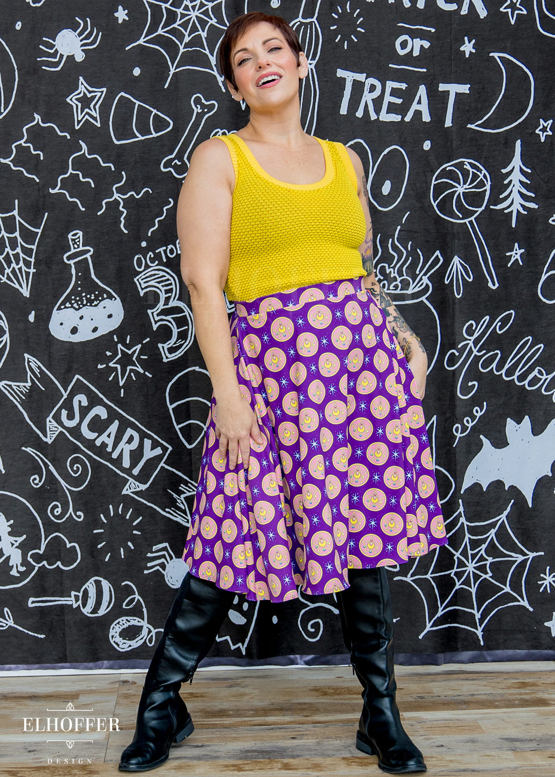 Essential Julie Skirt - Sailor Medallions