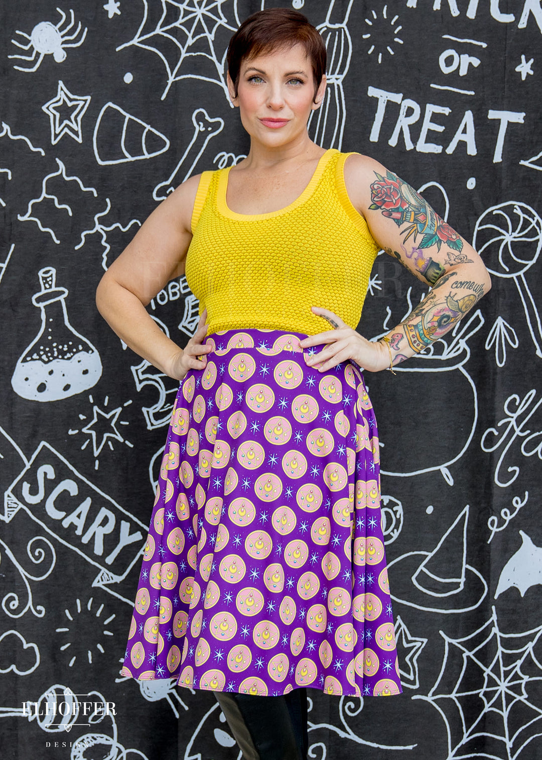 Essential Julie Skirt - Sailor Medallions