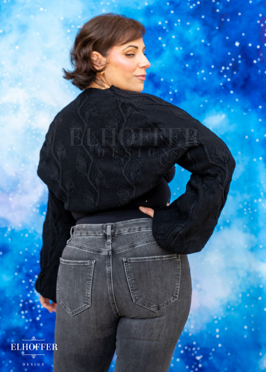 PREORDER - Elevensies Rosie Shrug - Wraith Black