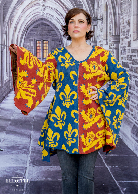 PREORDER - No Kings Coat - Lion Heraldry