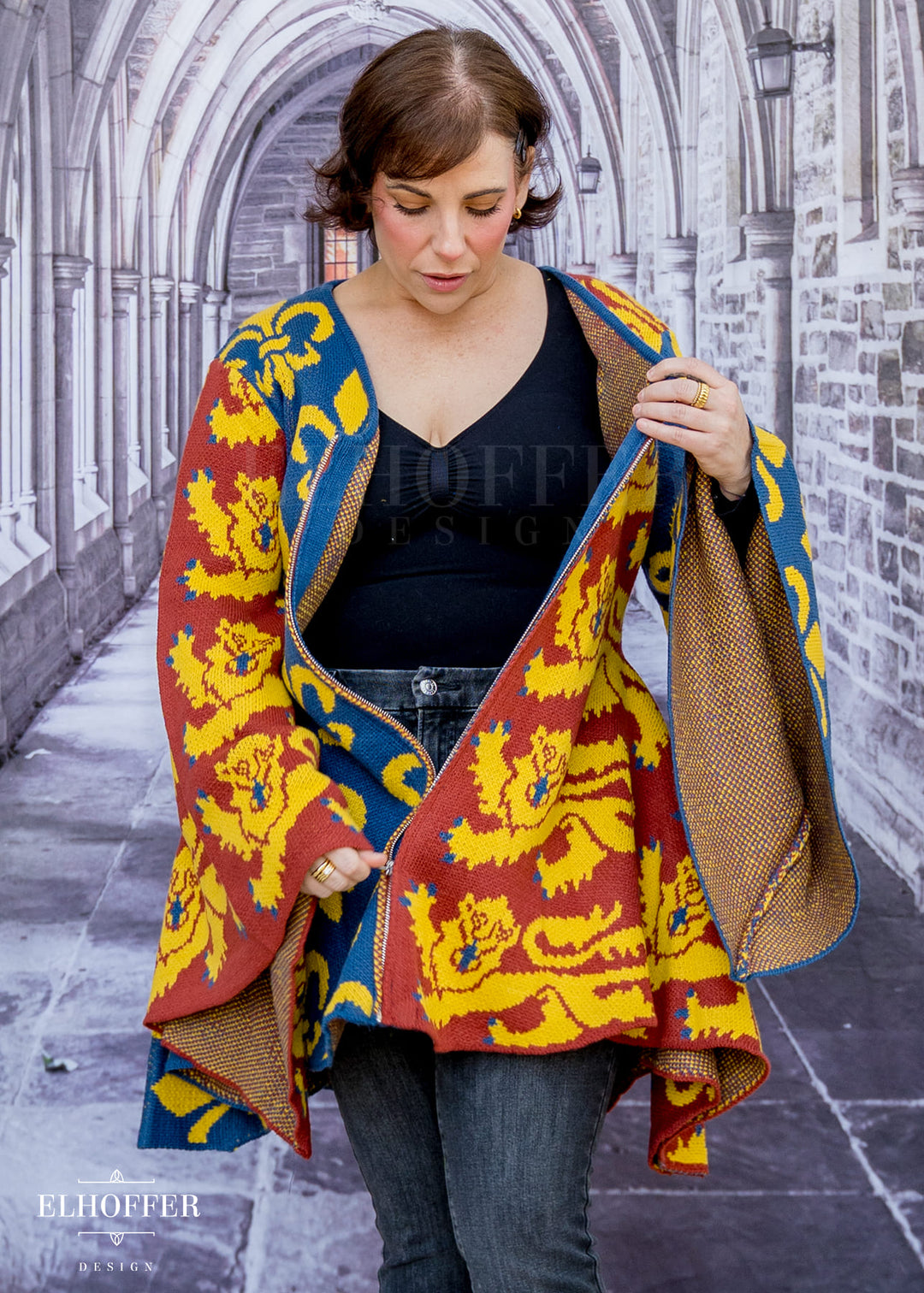 PREORDER - No Kings Coat - Lion Heraldry