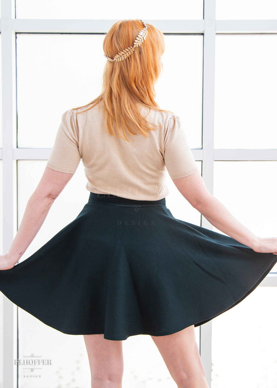 Essential Knit Skirt - Elven Prince Green