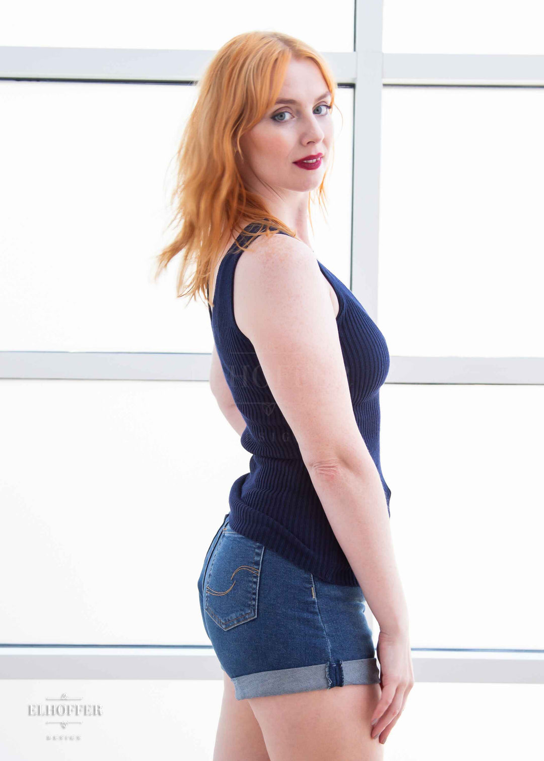 Essential Gemini Tank Navy