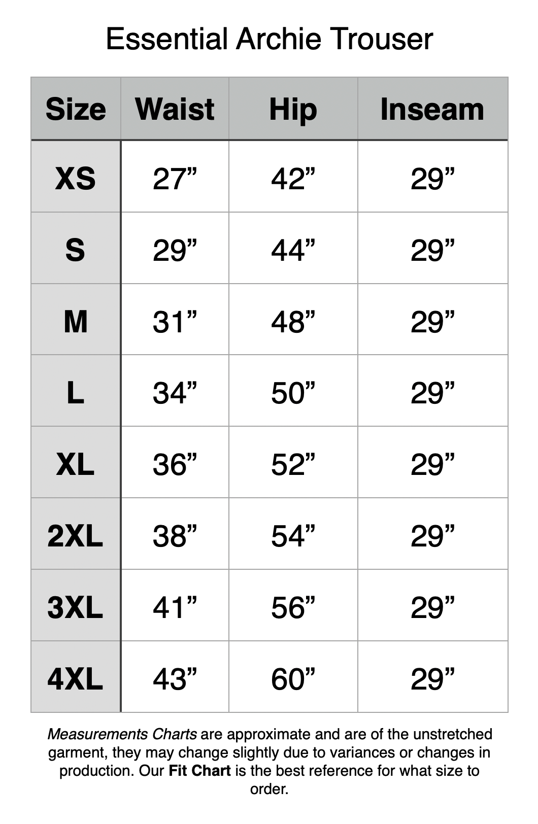 Retired Essential Archie Trouser - Black Bottoms