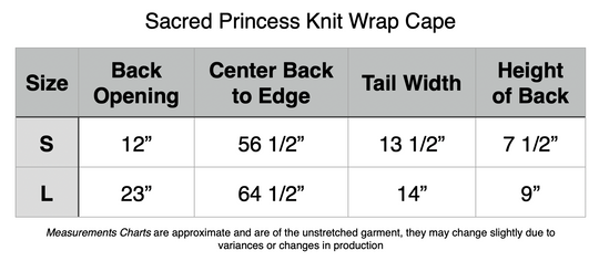 Retired Sacred Princess Knit Wrap Cape - Short Forest Green Cape
