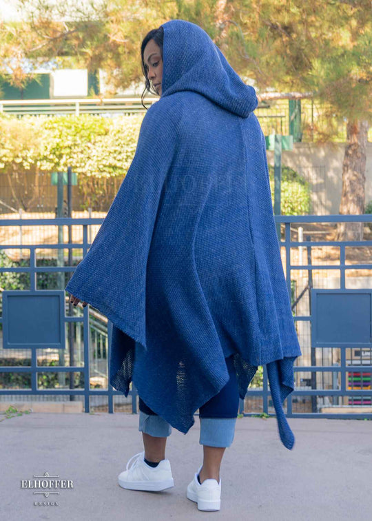 Essential Nomad Cape - Heathered Navy