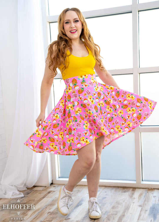 Essential Katie Lynn Skirt - Dragonfruit Queen