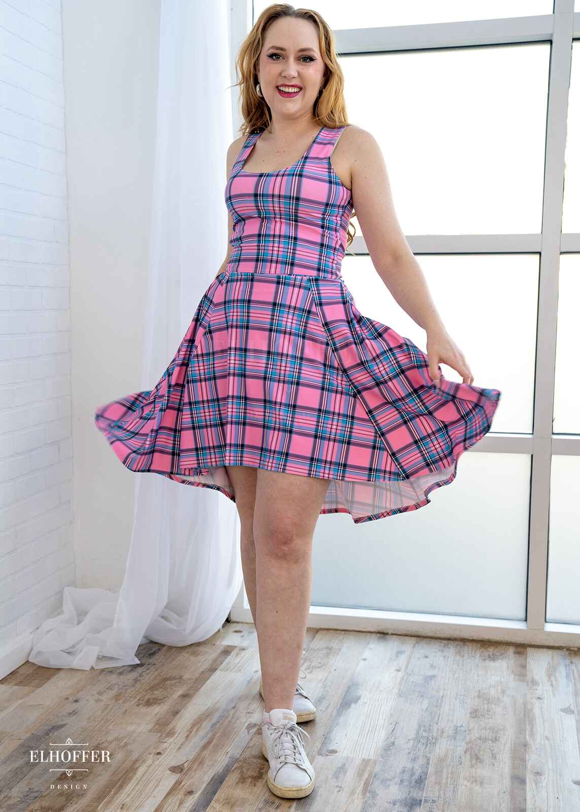 Essential Katie Lynn Skirt - Pink Plaid
