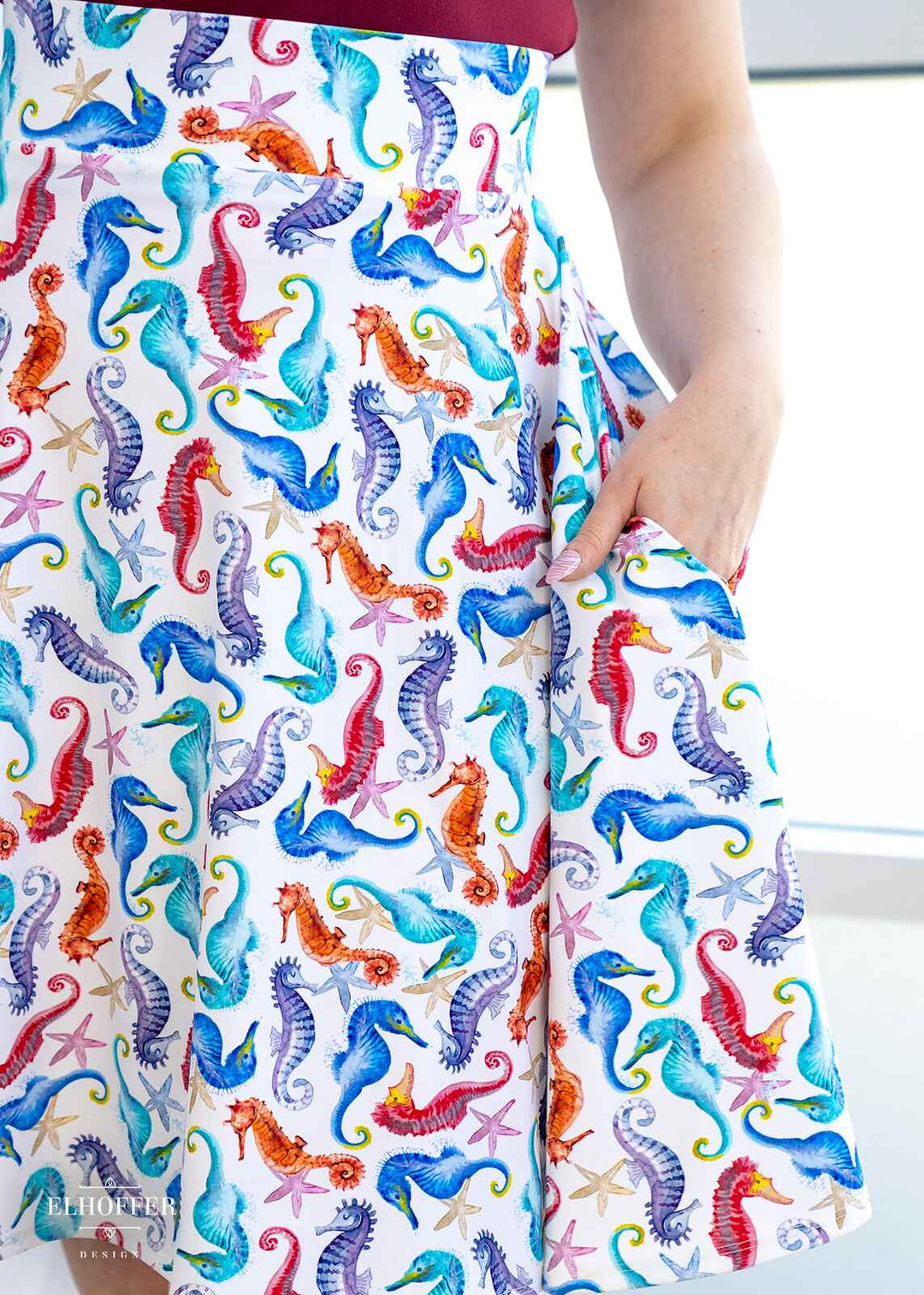 Essential Julie Skirt - Seahorse