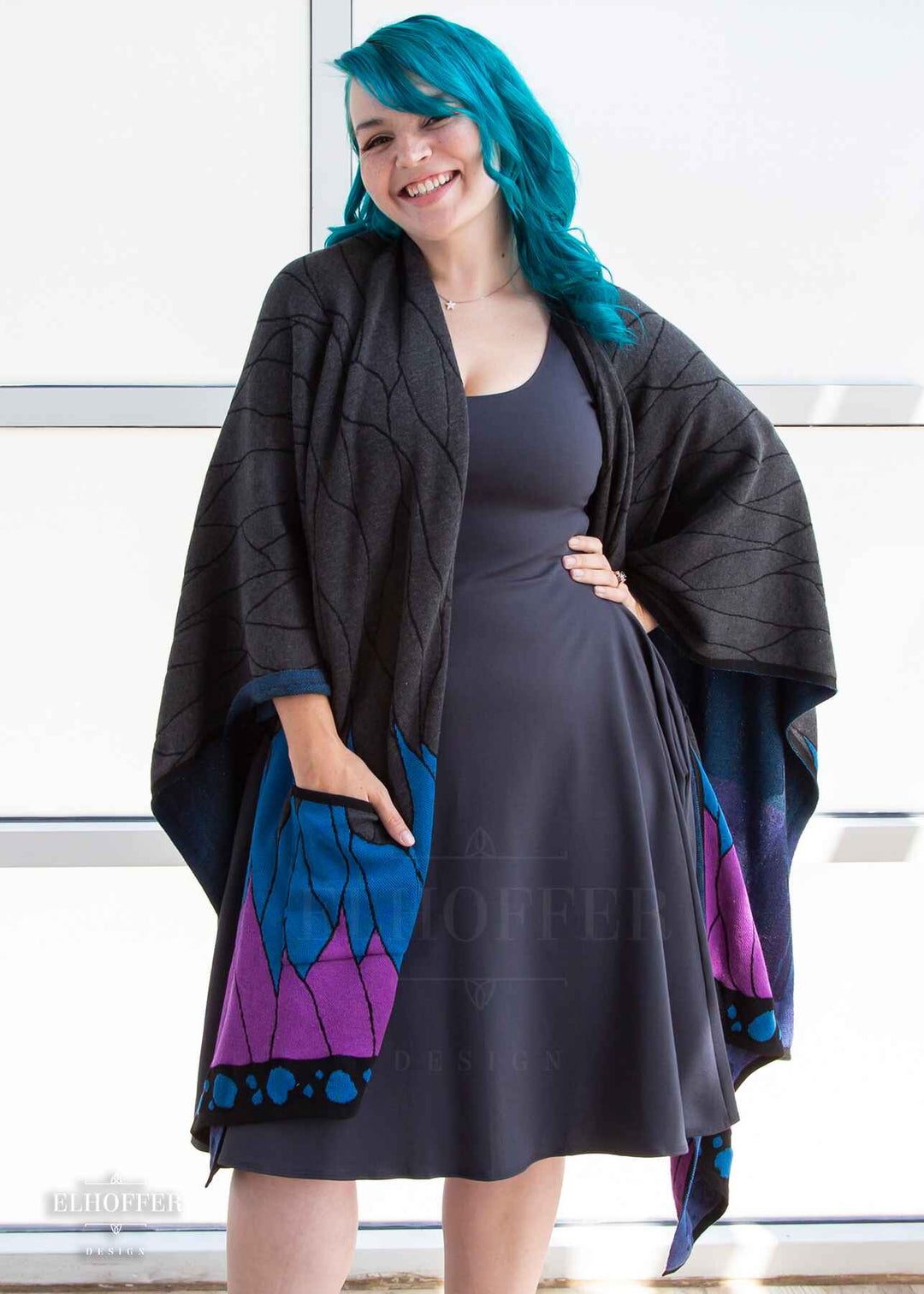 Essential Underworld Butterfly Poncho