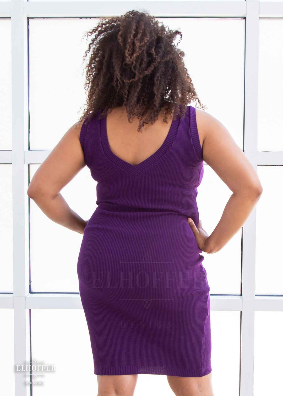 Essential Pisces Dress - Sinister Purple