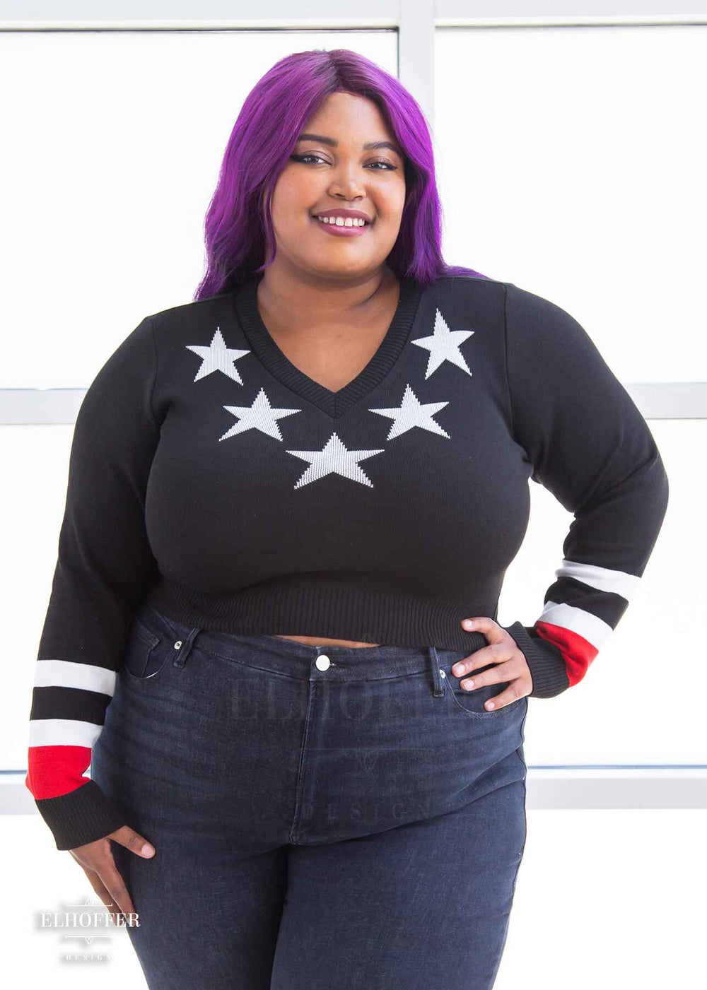 Simply the Best Cropped Sweater Top