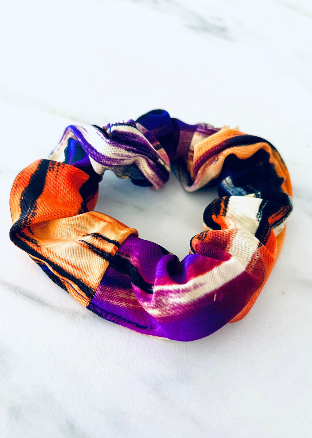 Sunset Tiger Scrunchie Accessory