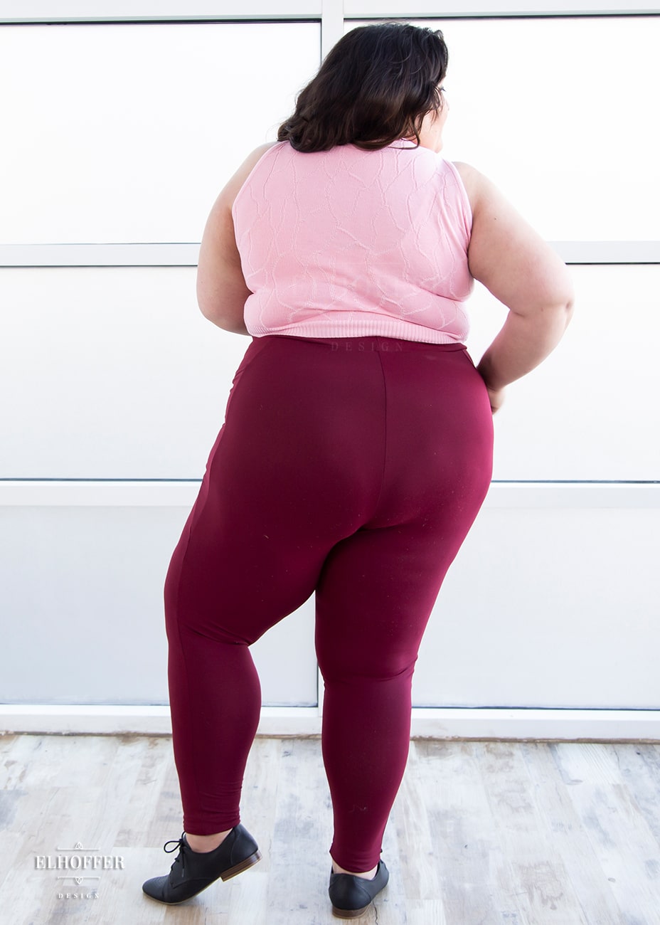 Essential Gwen Legging - Burgundy