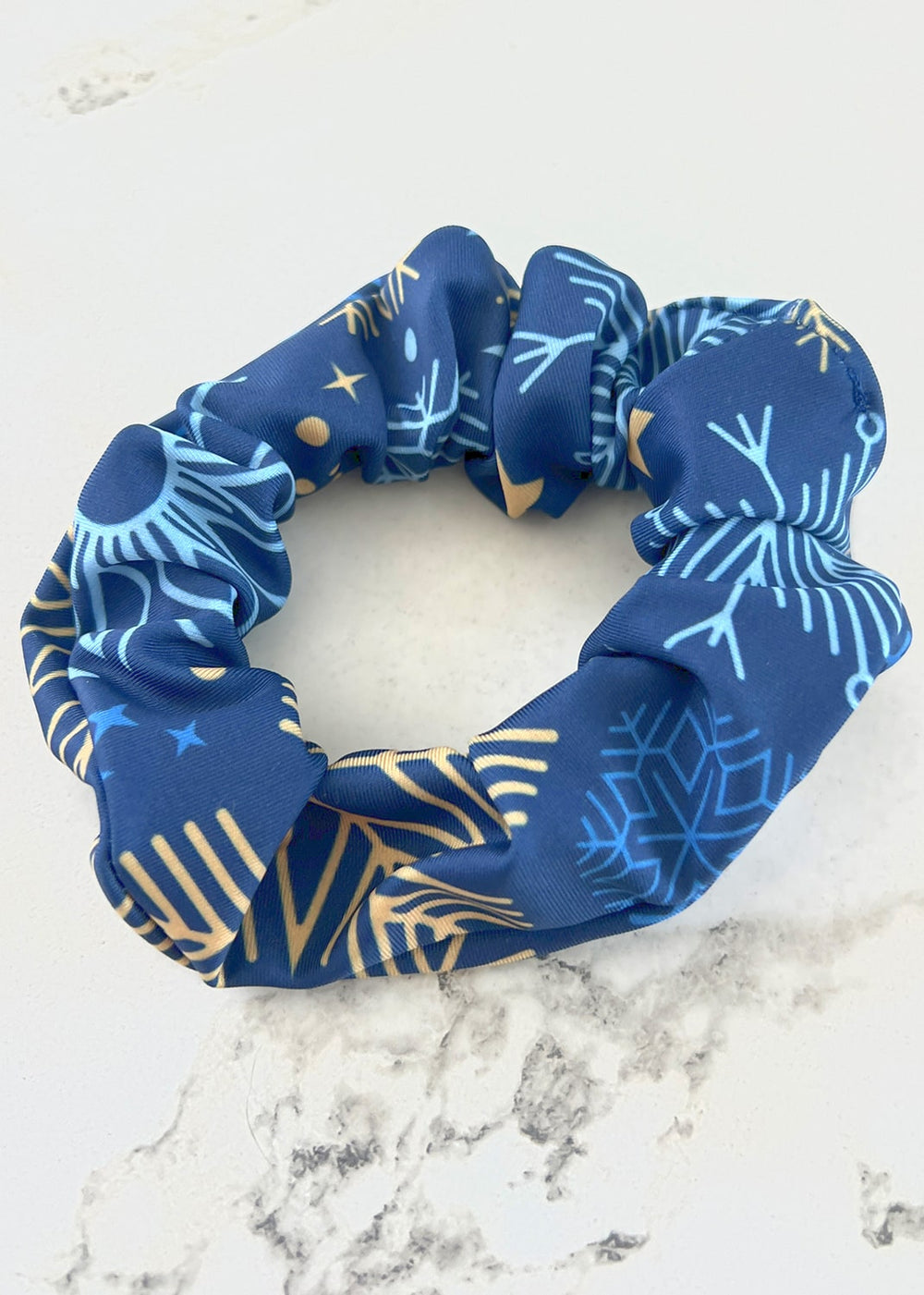Snowflakes Scrunchie Accessory