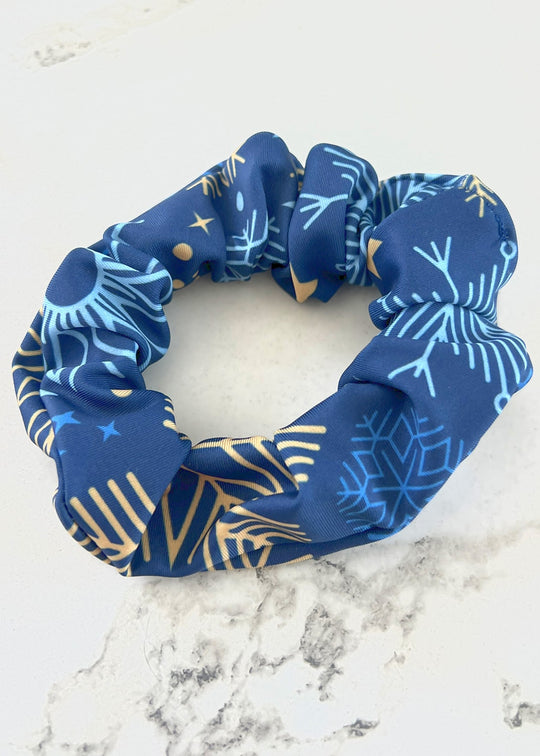 Snowflakes Scrunchie