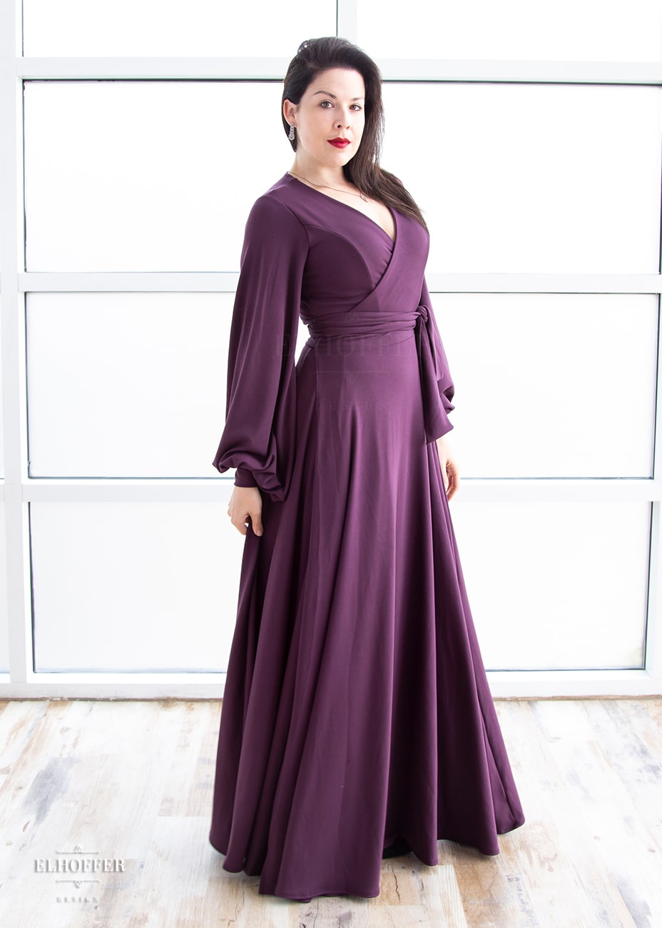 Essential Kat Dressing Gown - Mauve