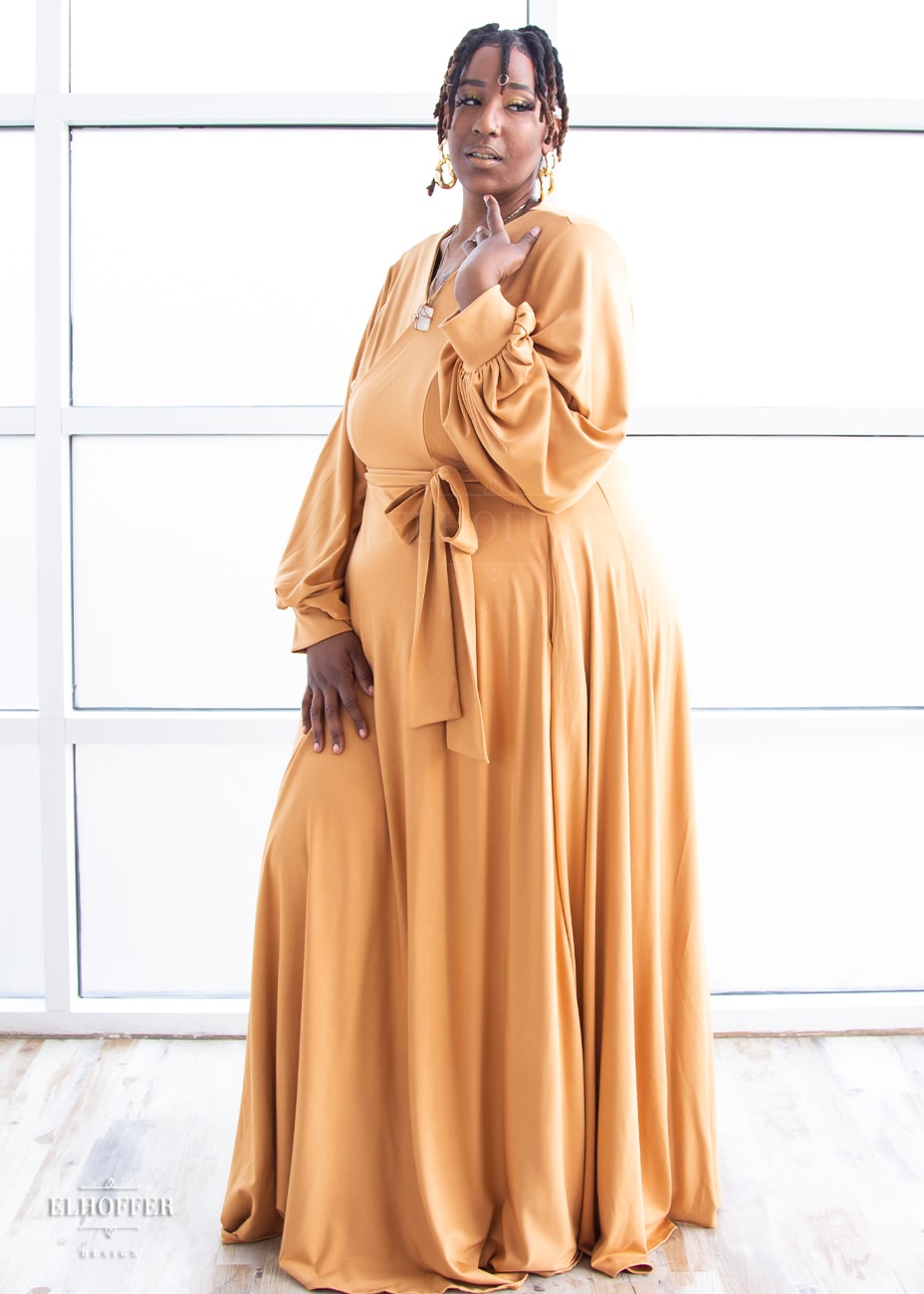 Essential Kat Dressing Gown - Soleil