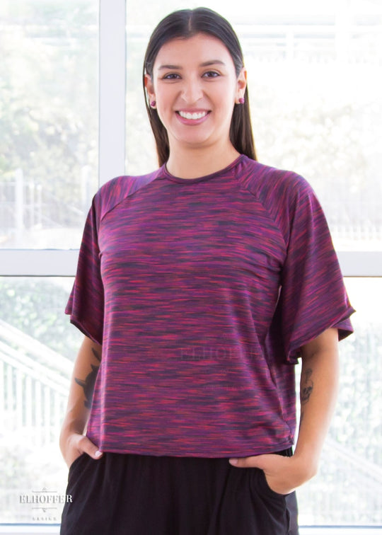 Essential Cozy Lounge Top - Hex Red