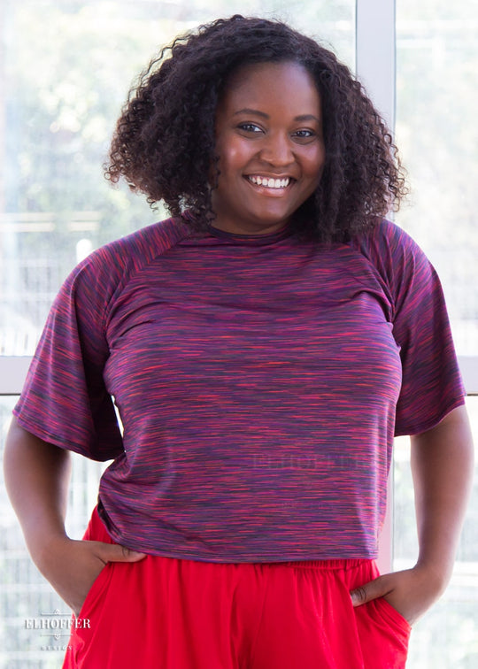 Essential Cozy Lounge Top - Hex Red