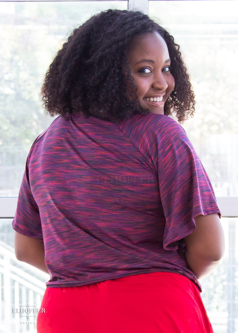 Essential Cozy Lounge Top - Hex Red